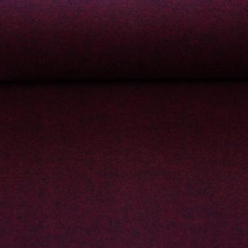 Beliebter Flanell Hudson, meliert, bordeaux